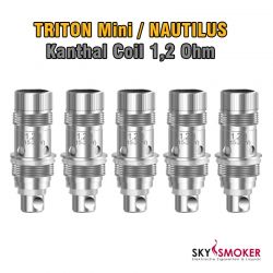 5x Aspire Triton Mini Kanthal Coil 1,2 Ohm