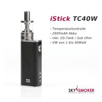 SC iStick TC 40W E-Zigaretten Set